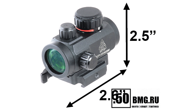 Коллиматор Leapers UTG 1x21 (SCP-DS3026W)