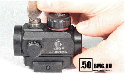 Коллиматор Leapers UTG 1x21 (SCP-DS3026W)