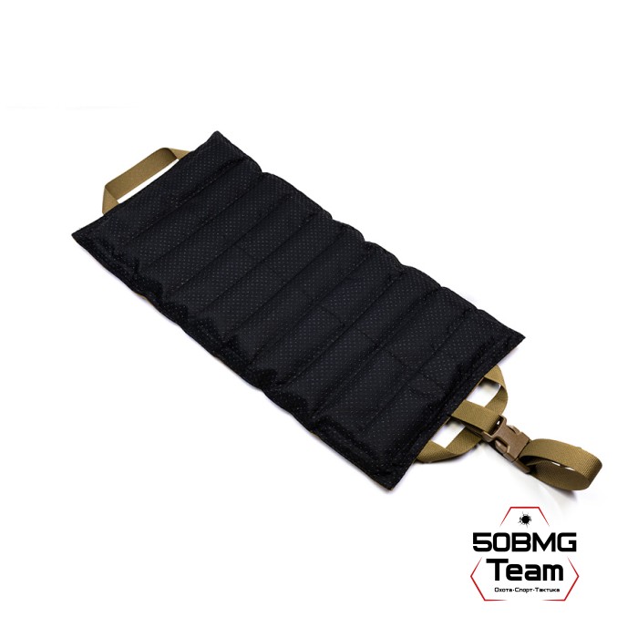 Коврик под сошки 50BMG Team 52×25×2см, 1100гр (Coyote Brown)