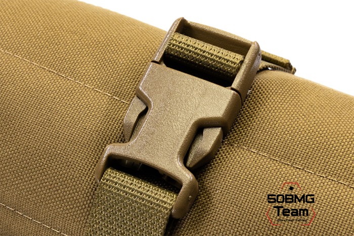 Коврик под сошки 50BMG Team 52×25×2см, 1100гр (Coyote Brown)