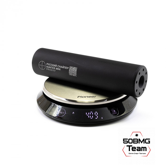 ДТК закрытого типа Русский Снайпер HUNTER MINI резьба 17x1 (кал 6.5) + Олива чехол на ДТК