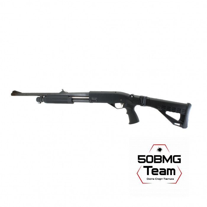 Телескопический складной приклад DLG Tactical на МР-155, МР-156, МР-135 (DLG8902)