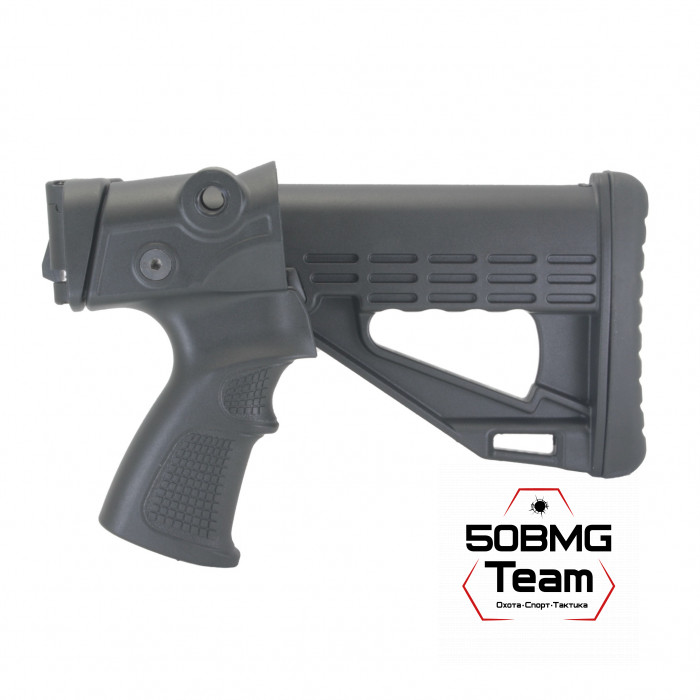 Телескопический складной приклад DLG Tactical на МР-155, МР-156, МР-135 (DLG8902)