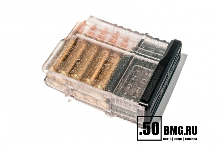 Магазин Pufgun на Вепрь-308 7,62х51 10 патронов прозрачный (MAG VP308 25-10/TR)
