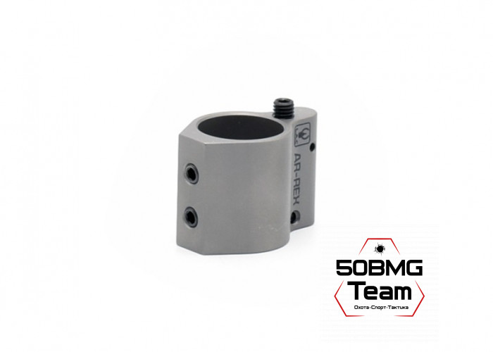 Блок газовый регулируемый на AR-15 титан/винты (LAC0222)