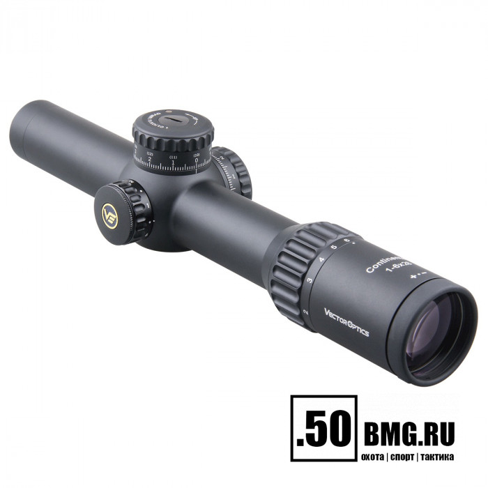 Оптический прицел Vector Optics Continental 34mm X6 1-6x28 FFP Zero Stop кольца 34мм