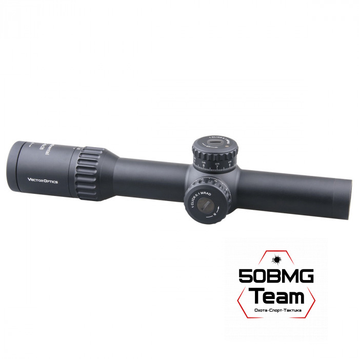 Оптический прицел Vector Optics Continental 34mm X6 1-6x28 FFP Zero Stop кольца 34мм