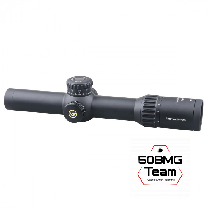 Оптический прицел Vector Optics Continental 34mm X6 1-6x28 FFP Zero Stop кольца 34мм