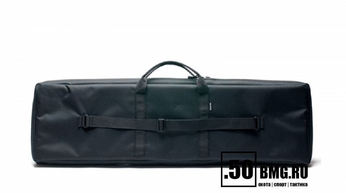 (А-8-1) Кейс VEKTOR из капрона чёрный, пенополиэтилен, крепление "молле" c двумя карм. с отд. под магазины