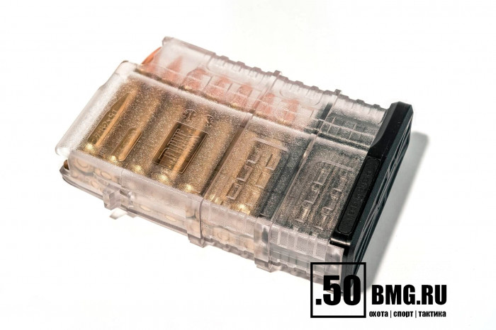 Магазин Pufgun на Вепрь-308 7,62х51 15 патронов прозрачный (MAG VP308 25-15/TR)