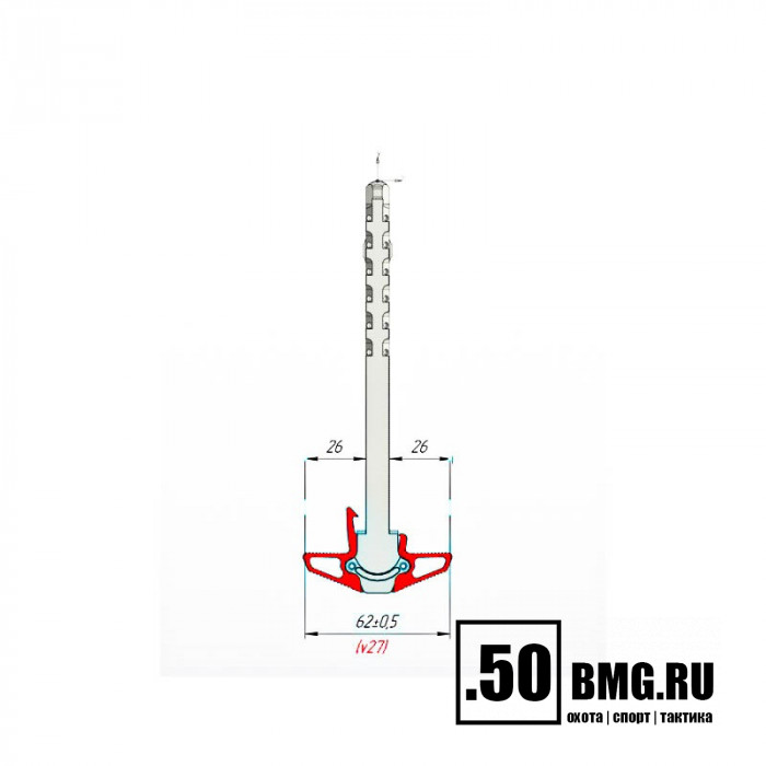 Рукоять взвода LAC AR-15 Caiman-S Black (LAC0181)