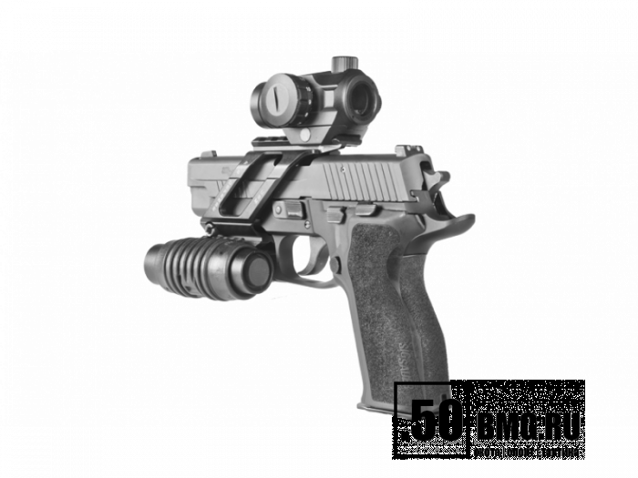 Универсальный кронштейн FAB Defense для пистолета, 2 базы Weaver/Picatinny (USM)