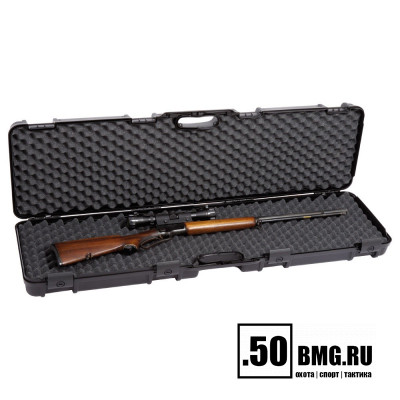 (1640C-ISY-COM) Кейс Negrini для карабина, пластик марки ABS, наполнитель поролон, черный, внутр. размер 117,5x29x12см