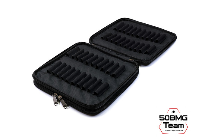 Клатч для патронов на 80шт 50BMG Team для кал. 338LM (Black)
