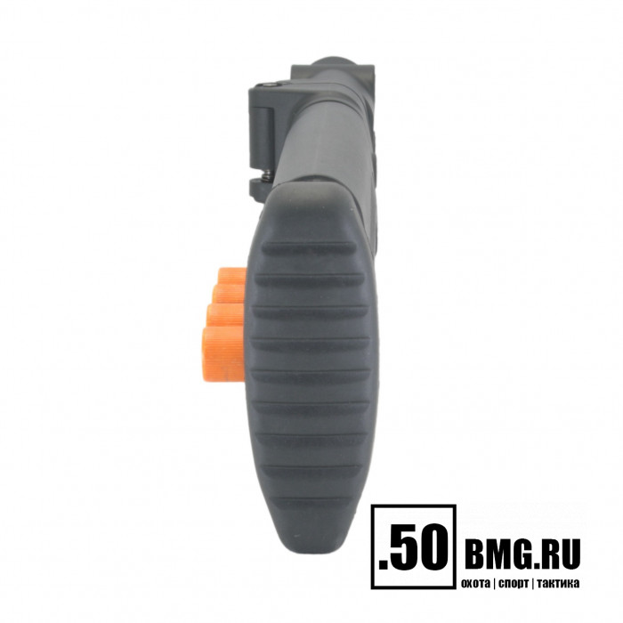 Телескопический складной приклад DLG Tactical на МР-155, МР-156, МР-135 с патронташем (DLG8904)