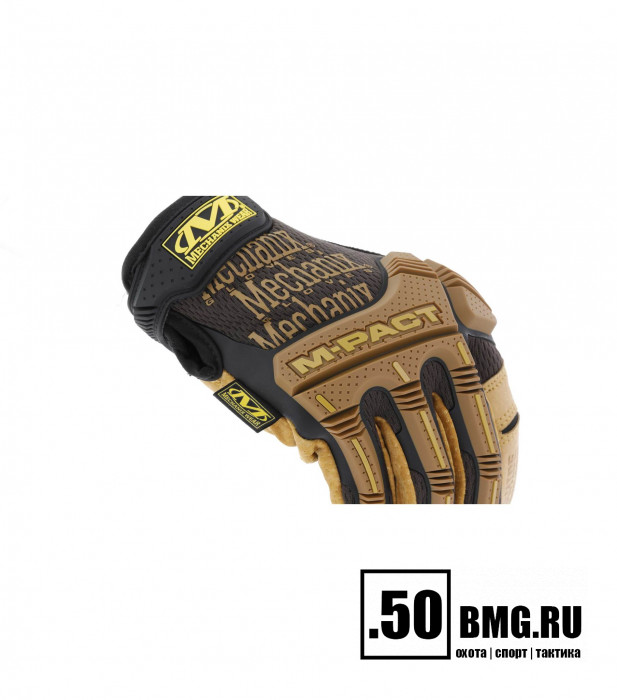 Перчатки Mechanix Leather M-Pact Brown, LMP-75
