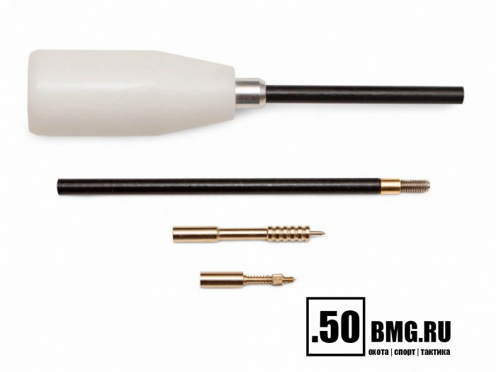 Шомпол ЧИСТОGUN к .17-.20, стержень Ø4 мм, L=90 см, нерж., нейлон, папа 5/40, подшипник, +вишер/адаптер-игла