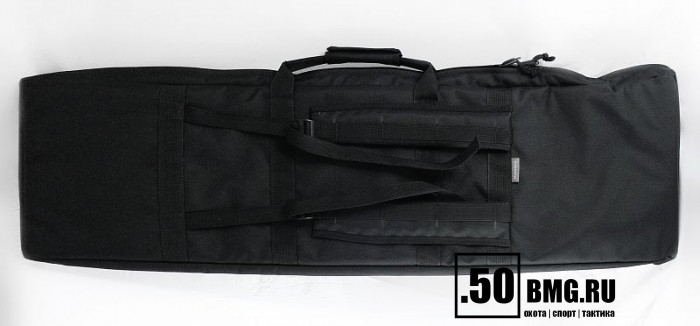 (А-5) Кейс VEKTOR из капрона, чёрный, пенополиэтилен, крепление "молле" с рюкзачными лямками