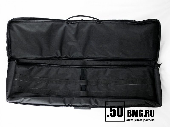 (А-5) Кейс VEKTOR из капрона, чёрный, пенополиэтилен, крепление "молле" с рюкзачными лямками