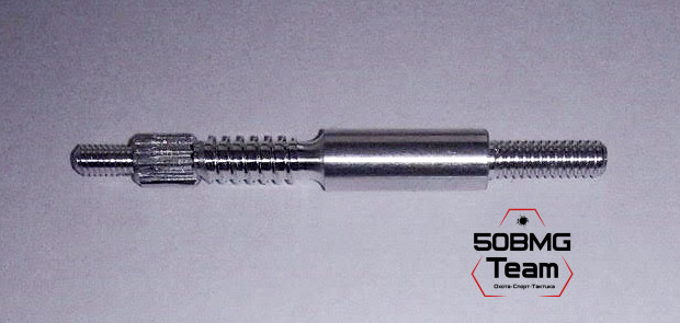 Адаптер-иголка A2S GUN № 8 (дюраль, резьба папа, дюймовая 5/40, для Dewey 17/20C, Tipton 17-20)