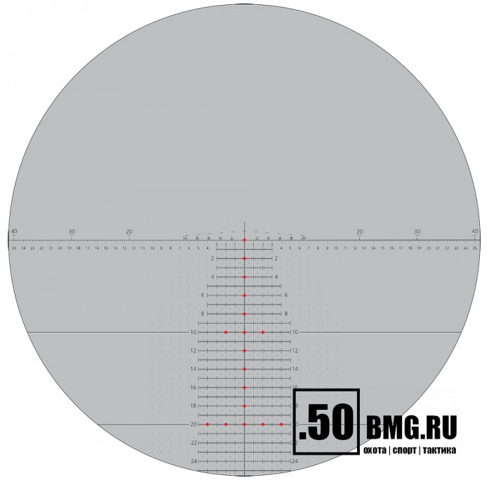 Оптический прицел Nightforce ATACR 7-35x56 F1, сетка Mil-R (C570)