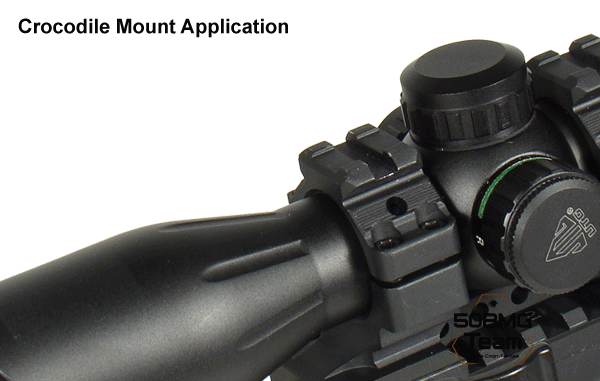 Кронштейн Leapers UTG быстросъемный на Weaver, средние кольца 25.4 мм (M1B35070R2)