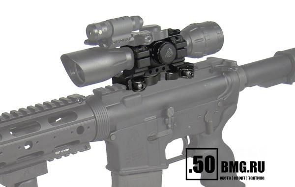 Кронштейн Leapers UTG быстросъемный на Weaver, средние кольца 25.4 мм (M1B35070R2)