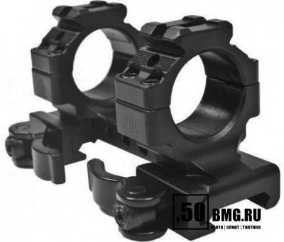 Кронштейн Leapers UTG быстросъемный на Weaver, средние кольца 25.4 мм (M1B35070R2)